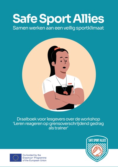 Voorblad van de handleiding over de praatkaarten voor trainers.